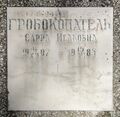 Гробокопатель Сарра Исаковна